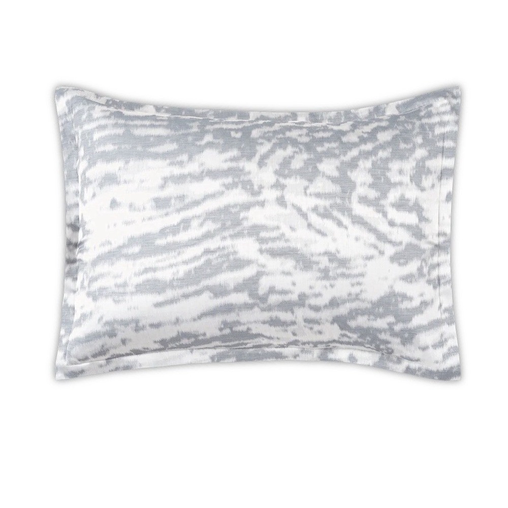 Matouk Schumacher Serengeti King Sham 100% Cotton Jacquard Sea Blue New